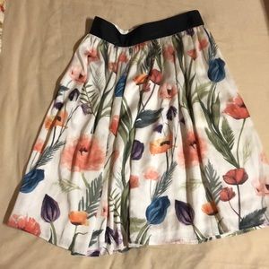 H&M floral skirt